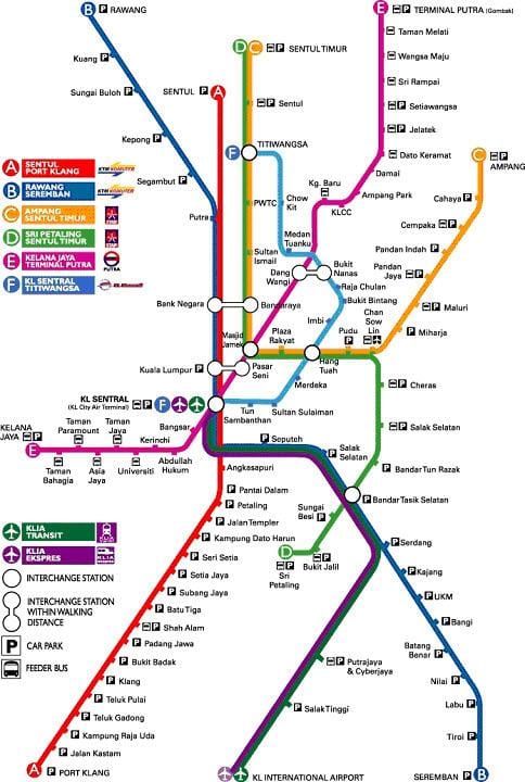 klia ਪ੍ਰਗਟ ਰਸਤਾ ਦਾ ਨਕਸ਼ਾ
