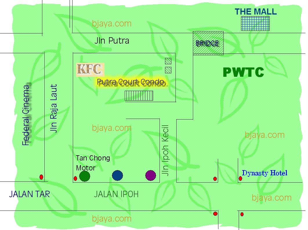 pwtc ਕੁਆਲਾਲੰਪੁਰ ਨਕਸ਼ਾ