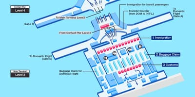 Klia ਟਰਮੀਨਲ ਦਾ ਨਕਸ਼ਾ