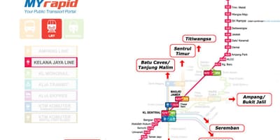 Putra lrt ਨਕਸ਼ਾ