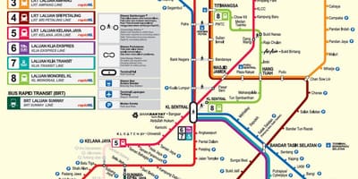 ਕੁਆਲਾਲੰਪੁਰ lrt ਨਕਸ਼ਾ 2016