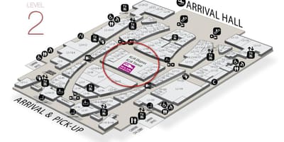 Klia2 ਪਹੁੰਚਣ ਦਾ ਨਕਸ਼ਾ