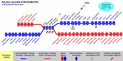 Kl komuter ਨਕਸ਼ਾ