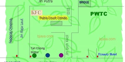 Pwtc ਕੁਆਲਾਲੰਪੁਰ ਨਕਸ਼ਾ